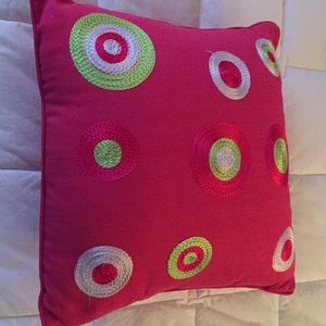 16” silk pillow square, set of 2